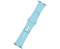 FIXED Silicone Strap Set do Apple Watch turquoise FIXSST-434-TU - 1086864 - zdjęcie 2